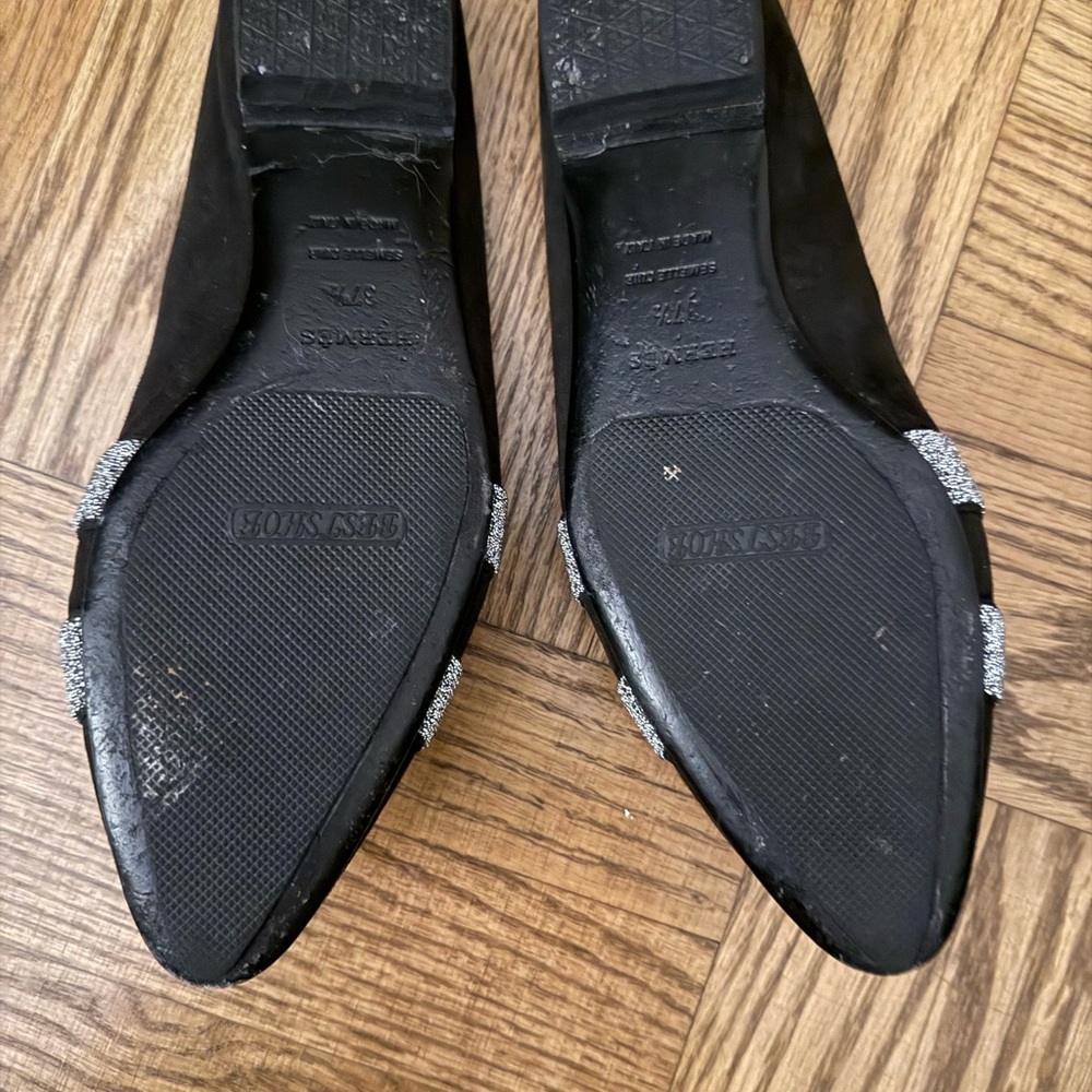 Hermes Roxane Suede Mules - Picture 3 of 6